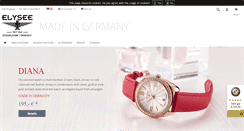 Desktop Screenshot of elysee-watches.com